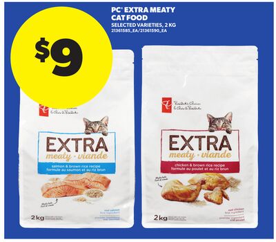 PC® EXTRA MEATY CAT FOOD, 2 KG