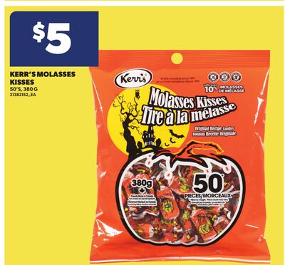 KERR'S MOLASSES KISSES, 50'S, 380 G