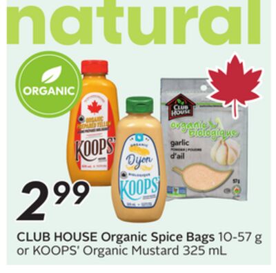 Organic Spice Bags