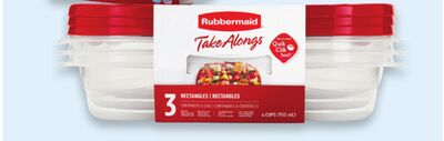 Rubbermaid Multi-pack food storage sets