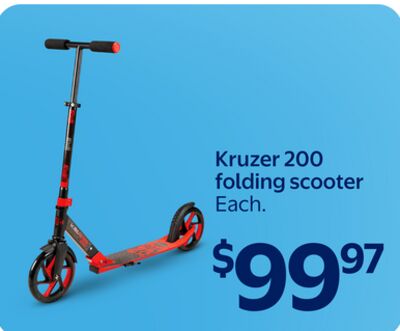 Kruzer 200 folding scooter