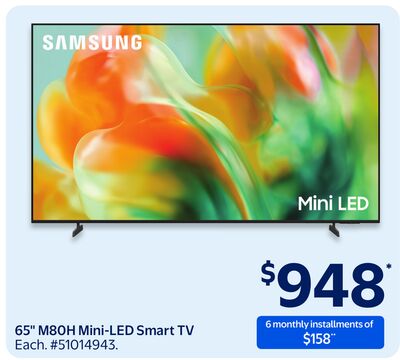 Samsung 65" M80H Mini-LED Smart TV