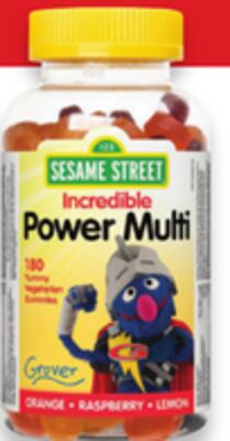 Webber Naturals Sesame Street gummies