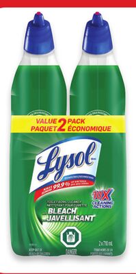 Lysol toilet bowl cleaner 2-pack