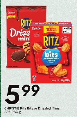 Ritz Bits or Drizzled Minis