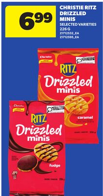 CHRISTIE RITZ DRIZZLED MINIS, 226 G