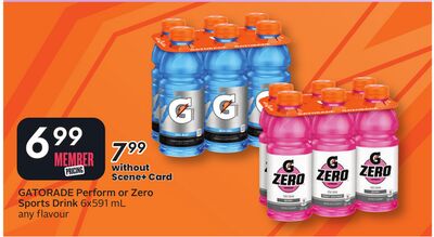 Perform or Zero Sports Drink
