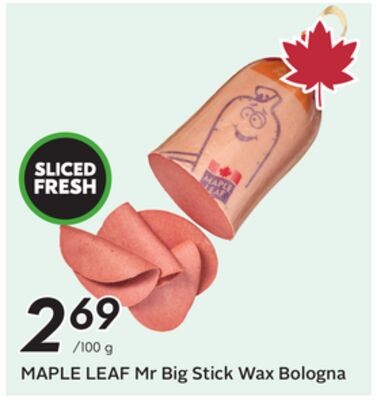 MAPLE LEAF Mr Big Stick Wax Bologna