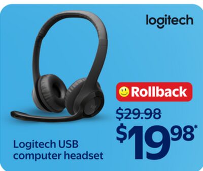 Logitech USB computer headset