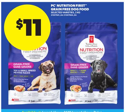 PC® NUTRITION FIRST™ GRAIN FREE DOG FOOD, 2 KG
