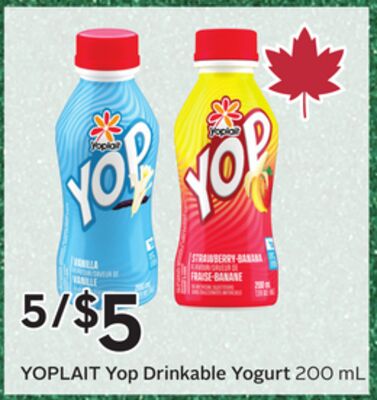 Yop Drinkable Yogurt