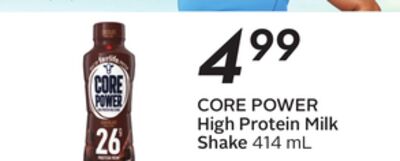 High Protein Milk Shake