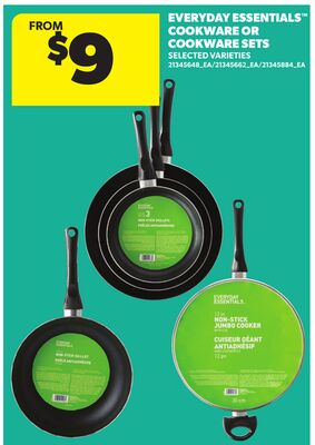 EVERYDAY ESSENTIALS™ COOKWARE OR COOKWARE SETS