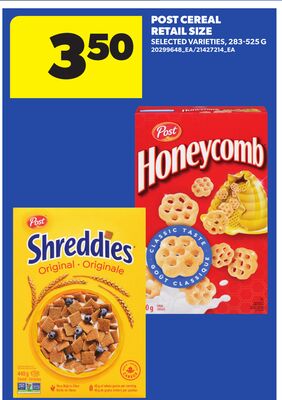 POST CEREAL, 283-525 G