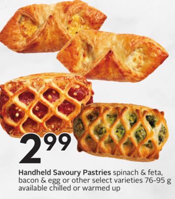 Handheld Savoury Pastries
