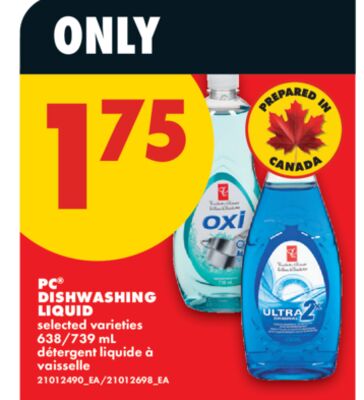 PC® DISHWASHER LIQUID, 638/739 ML