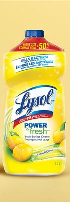 Lysol toilet bowl cleaner or multi-surface pours