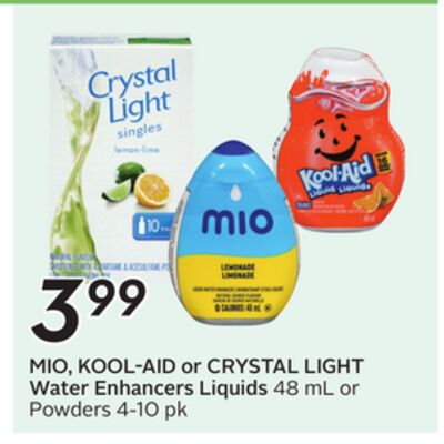 Water Enhancers Liquids or Powders