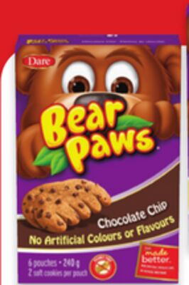 Dare Bear Paws Cookies