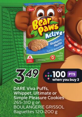 Viva Puffs, Whippet, Ultimate or Simple Pleasure Cookies