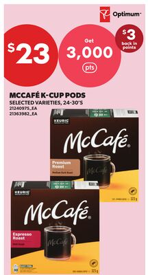 MCCAFÉ® K-CUP PODS, 24-30'S