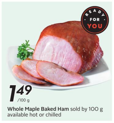 Whole Maple Baked Ham