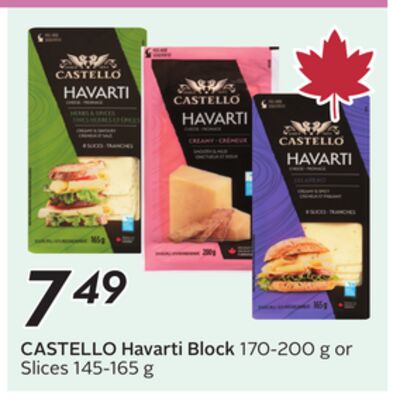 CASTELLO Havarti Block