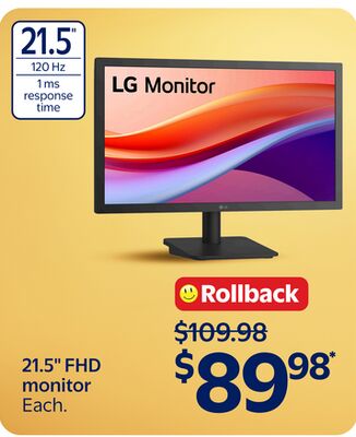 21.5" FHD monitor