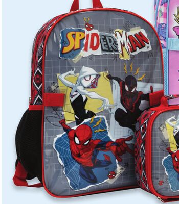 Spider-Man backpack and lunch bag set