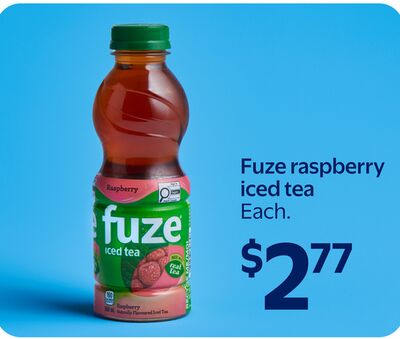 Fuze raspberry iced tea