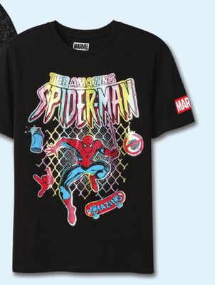 Selected kids' Spider-Man tees