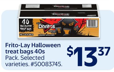 Frito-Lay Halloween treat bag 40s