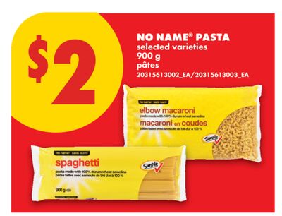 NO NAME® PASTA, 900 G