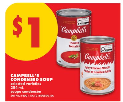 CAMPBELL'S CONDENSED SOUP, 284 ML