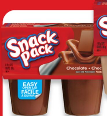 SnackPack pudding