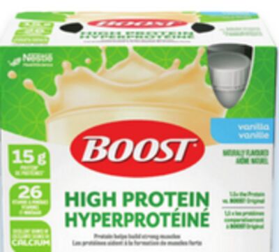 Boost high protein meal replacement