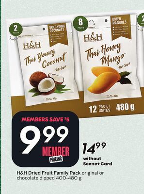 Dried Fruit Family Pack