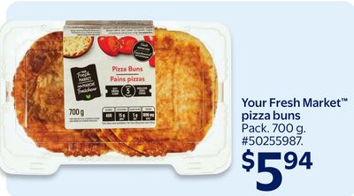 Your Fresh Market Pizza buns
