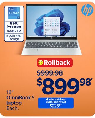 16" OmniBook 5 laptop