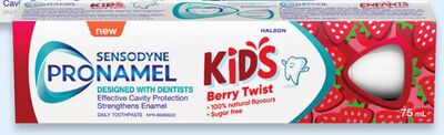 Sensodyne Pronamel Kids Gentle Mint or Kids Berry Twist toothpaste