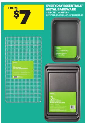 EVERYDAY ESSENTIALS™ METAL BAKEWARE