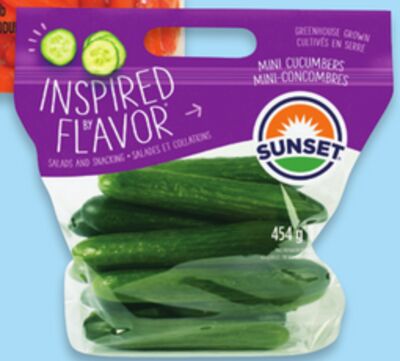 Mini cucumbers