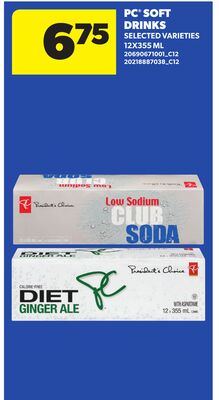 PC® SOFT DRINKS, 12X355 ML