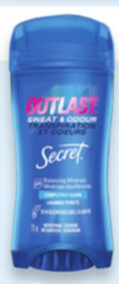 Secret Outlast deodorant