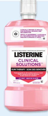 Listerine Clinical Solutions mouthwash