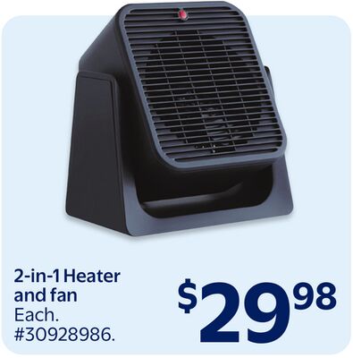 2-in-1 Heater and fan