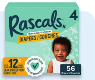 Rascals premium superpack diapers
