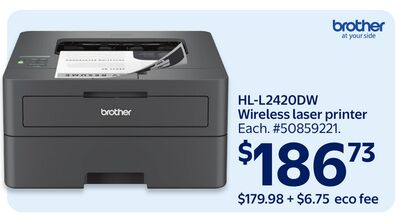 HL-L2420DW Wireless laser printer