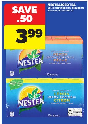 NESTEA ICED TEA, 10X200 ML