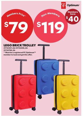 LEGO BRICK TROLLEY